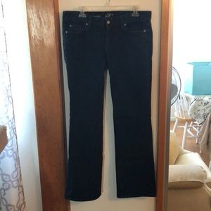 Dark wash boot cut LOFT jeans